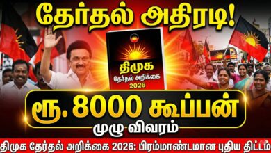 DMK Election Manifesto 8000 Coupon Scheme: ரூ 8000 கூப்பன் திட்டம் - முதல்வர் ஸ்டாலின் விளக்கம்