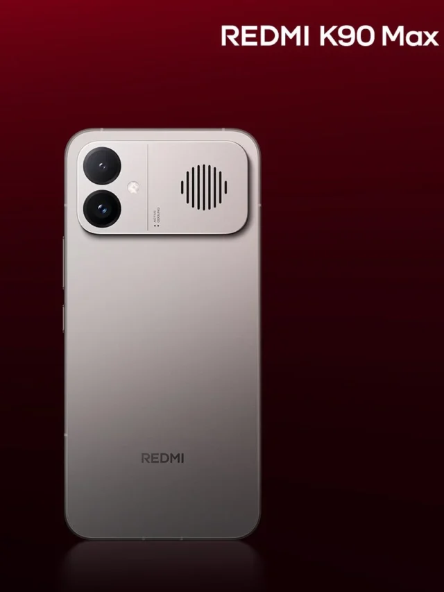 Redmi K90 Max design officially revealed