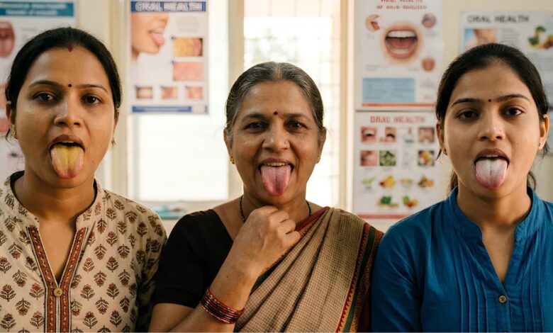 உங்க நாக்கு என்ன கலர்? நாக்கின் நிறம் சொல்லும் உங்களது உடல் ஆரோக்கிய ரகசியங்கள்! (Tongue Colour Meaning)